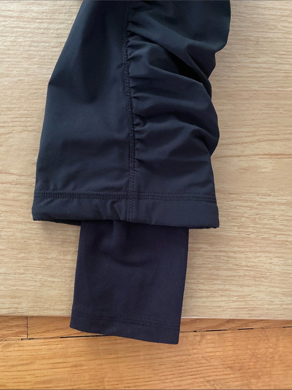 lululemon athletica Black Active Lined Pants with Drawstring Size 6